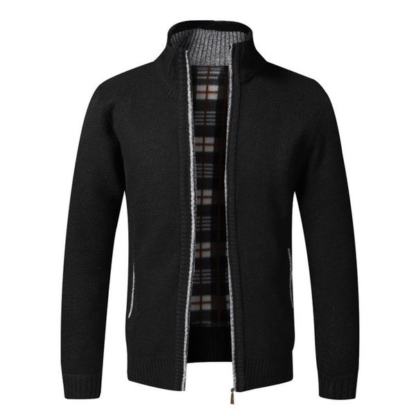 mens sweaters autumn winter warm cardigan men fleece zipper jackets male knitted sweatercoat thick casual sweater coat 220914, White;black
mens sweaters autumn winter warm cardigan men fleece zipper jackets male knitted sweatercoat thick casual sweater coat 220914, White;black