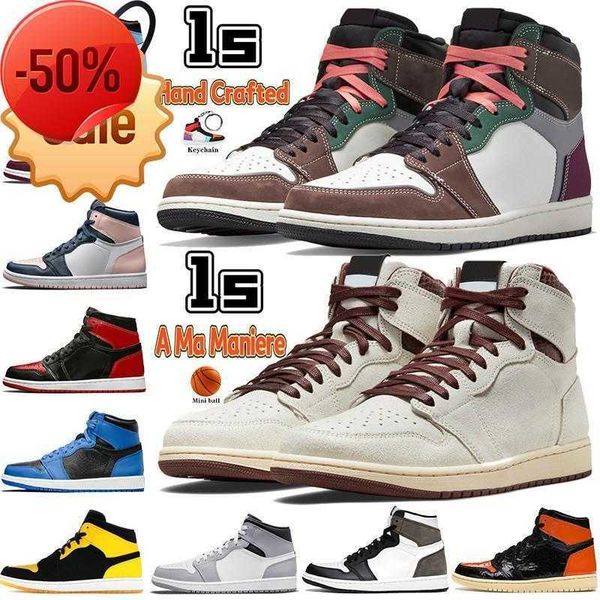 high 1 1s mens basketball shoes hand crafted patent bred dark marina university blue a ma maniere pink quartz dark mocha twist men, Black
high 1 1s mens basketball shoes hand crafted patent bred dark marina university blue a ma maniere pink quartz dark mocha twist men, Black