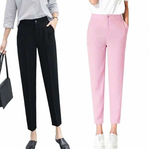 women's pants & capris office lady skinny pencil ankle-length casual fashion solid mid elastic waist trousers l1il#, Black;white
women's pants & capris office lady skinny pencil ankle-length casual fashion solid mid elastic waist trousers l1il#, Black;white