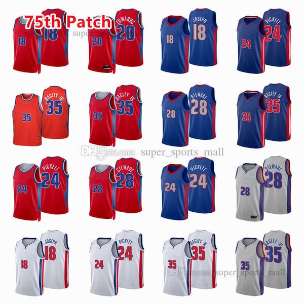 printed 75th patch city basketball jerseys marvin 35 bagley cory 18 joseph isaiah 28 stewart jamorko 24 pickett carsen 20 edwards jersey, Black;red
printed 75th patch city basketball jerseys marvin 35 bagley cory 18 joseph isaiah 28 stewart jamorko 24 pickett carsen 20 edwards jersey, Black;red
