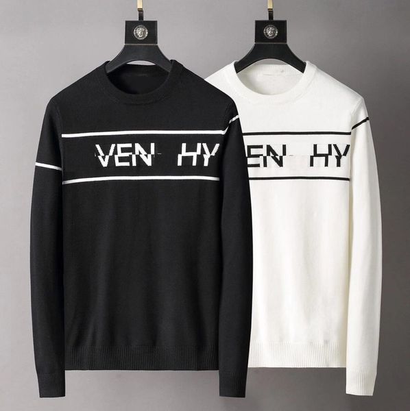autumn winter mens women's knitted sweater tech fleeces o-neck sweatshirts with letters for men and women hip hop hoodies black white 2, White;black
autumn winter mens women's knitted sweater tech fleeces o-neck sweatshirts with letters for men and women hip hop hoodies black white 2, White;black