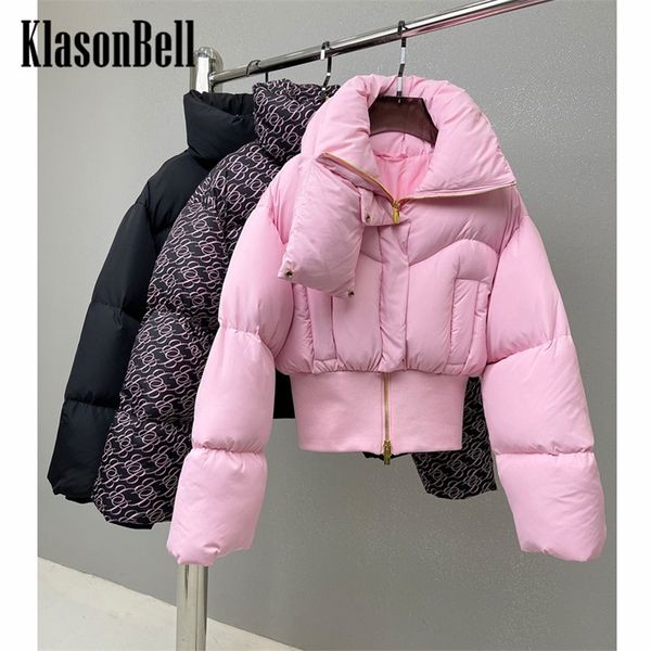 womens down parkas 910 klasonbell autumn winter fashion temperament scarf collar double zipper keep warm short down coat women 220914, Black
womens down parkas 910 klasonbell autumn winter fashion temperament scarf collar double zipper keep warm short down coat women 220914, Black