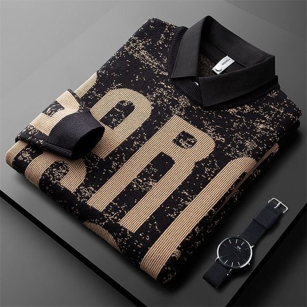 mens sweaters high end luxury shirt collar fake two sweaters mens autumn and winter thick korean fashion contrast printing knitted pullover, White;black
mens sweaters high end luxury shirt collar fake two sweaters mens autumn and winter thick korean fashion contrast printing knitted pullover, White;black