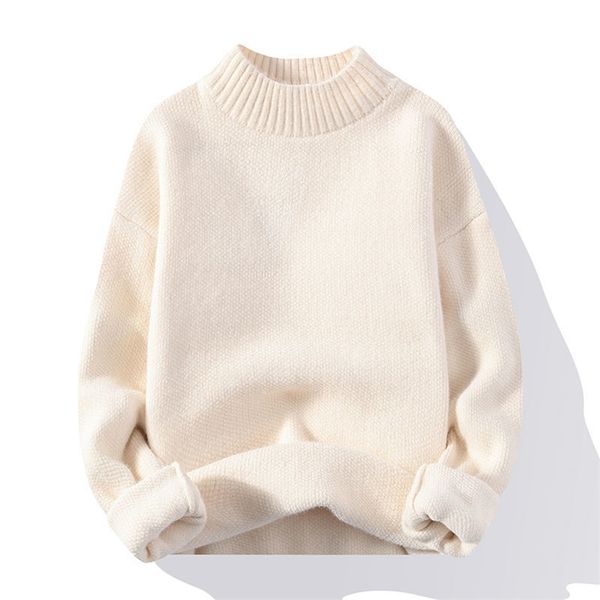 mens sweaters autumn winter casual sweater men loose round neck knitwear long sleeve mens fashion pullovers solid color trendy sweaters 2209, White;black
mens sweaters autumn winter casual sweater men loose round neck knitwear long sleeve mens fashion pullovers solid color trendy sweaters 2209, White;black