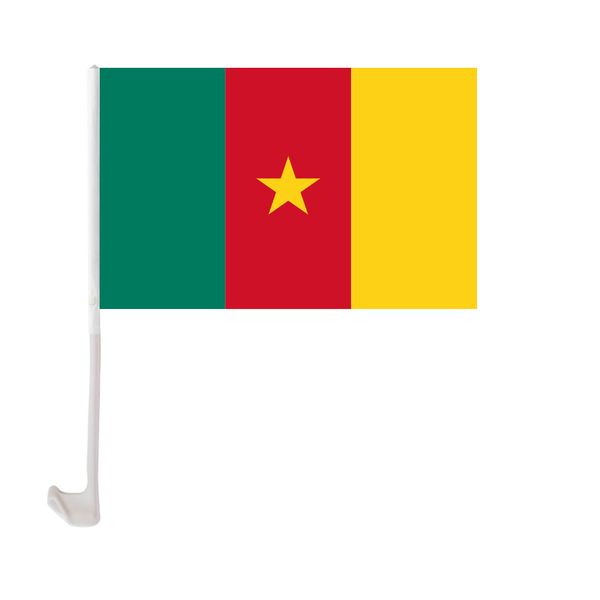 cameroon car flag 30x45cm window clip cameroonian flags polyester uv protection car decoration banner with flagpole
cameroon car flag 30x45cm window clip cameroonian flags polyester uv protection car decoration banner with flagpole