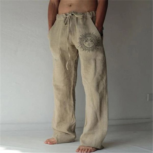 men's pants summer vintage men linen oversized jogger trousers hip hop avatar print male plus size loose wide leg pants men 220914, Black
men's pants summer vintage men linen oversized jogger trousers hip hop avatar print male plus size loose wide leg pants men 220914, Black