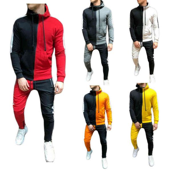 men's clothing mens tracksuit autumn casual men sets fashion 3d gradient sweatsuit hoodies sweatshirt sweatpant slim joggers gym pants, Black
men's clothing mens tracksuit autumn casual men sets fashion 3d gradient sweatsuit hoodies sweatshirt sweatpant slim joggers gym pants, Black