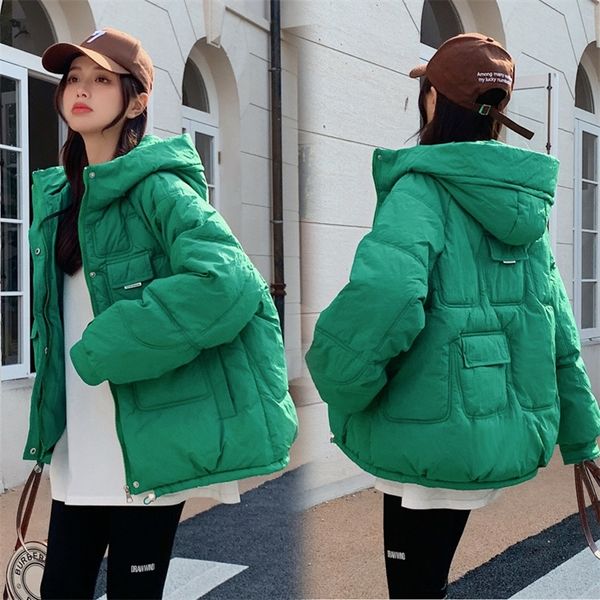 women's down parkas european station winter small cotton clothes hooded bread fashion warm jacket korean version 220915, Black
women's down parkas european station winter small cotton clothes hooded bread fashion warm jacket korean version 220915, Black
