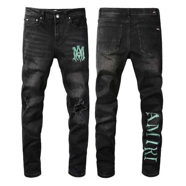 2021 mens jeans distressed motorcycle biker jean rock skinny slim ripped hole letter uality brand hip hop denim pants 858, Blue
2021 mens jeans distressed motorcycle biker jean rock skinny slim ripped hole letter uality brand hip hop denim pants 858, Blue