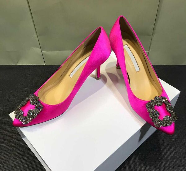 designer high heel women brand wedding shoes 6cm 8cm 10cm thin heels red silk pointed toe drill square buckle pumps 34-42, Black
designer high heel women brand wedding shoes 6cm 8cm 10cm thin heels red silk pointed toe drill square buckle pumps 34-42, Black