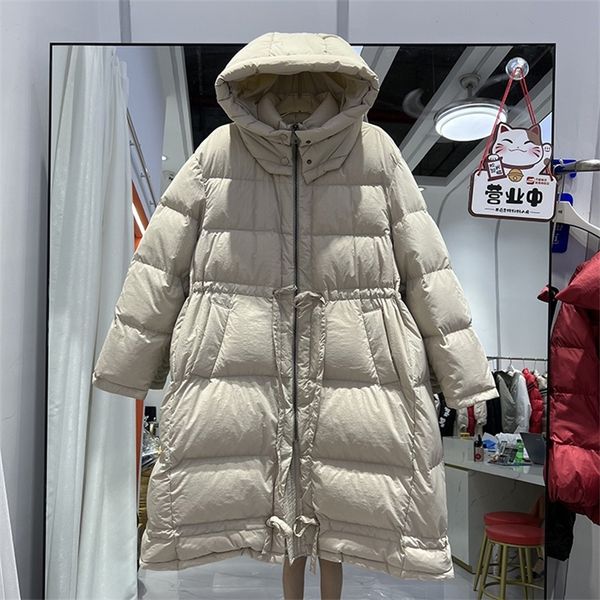 womens down parkas women long down jacket casual style autumn winter white duck down coats and parkas female outwear 220914, Black
womens down parkas women long down jacket casual style autumn winter white duck down coats and parkas female outwear 220914, Black