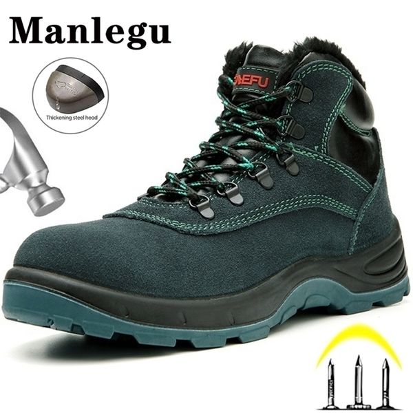 boots work winter men safety shoes steel toe indestructible punctureproof sneakers antislip 220913, Black
boots work winter men safety shoes steel toe indestructible punctureproof sneakers antislip 220913, Black