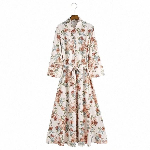 casual dresses women fashion with belt floral print midi shirt dress vintage long sleeve sashes buttons female mujer qa146 d898#, Black;gray
casual dresses women fashion with belt floral print midi shirt dress vintage long sleeve sashes buttons female mujer qa146 d898#, Black;gray