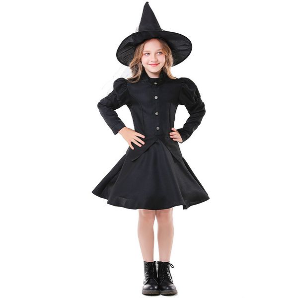 special occasions halloween cosplay anime game black short skirt children s witch temperament magic school stage drama costume 220914, Blue
special occasions halloween cosplay anime game black short skirt children s witch temperament magic school stage drama costume 220914, Blue