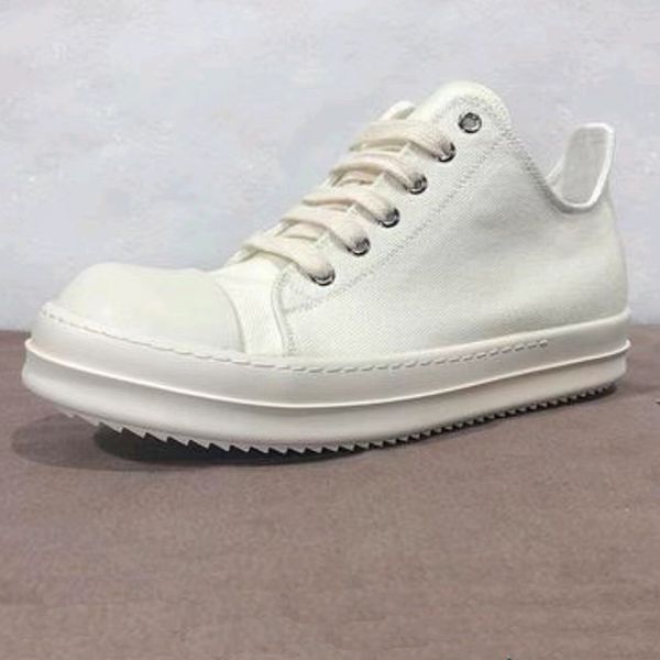 designer boots rick original canvas shoes thick sole jumbo shoeslace drk women sports shoes owens male sneakers lace-up women's sneaker, Black
designer boots rick original canvas shoes thick sole jumbo shoeslace drk women sports shoes owens male sneakers lace-up women's sneaker, Black