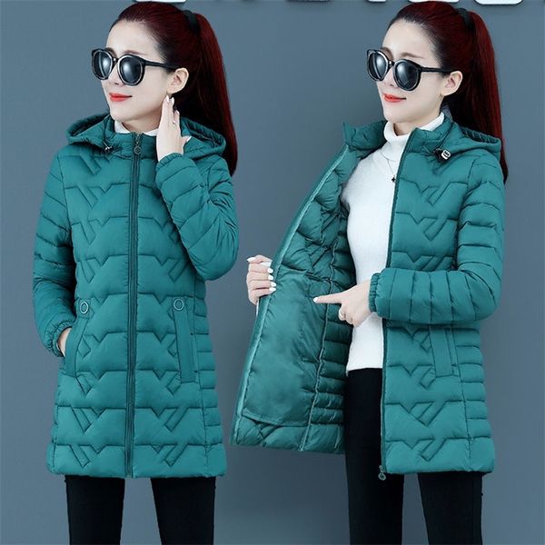 women's down parkas thicker parkas women's hooded winter jacket korean loose down cotton slim coat mother plus size solid warm lon, Black
women's down parkas thicker parkas women's hooded winter jacket korean loose down cotton slim coat mother plus size solid warm lon, Black