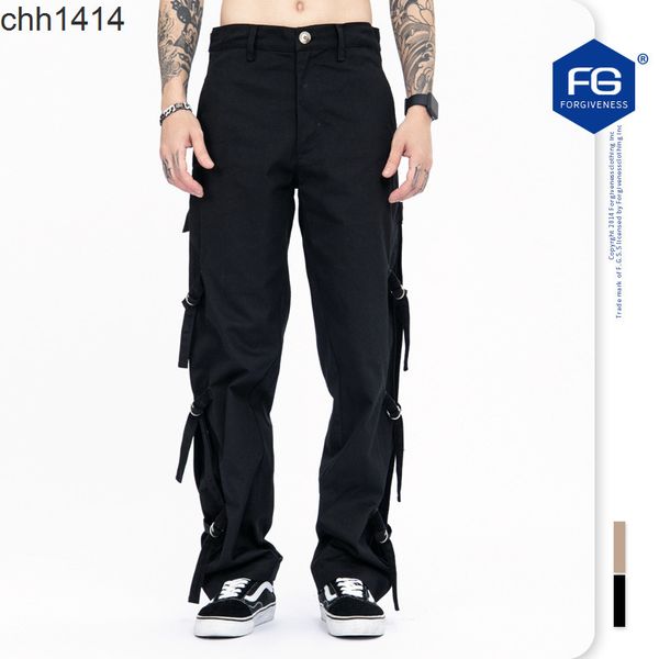 2021 autumn and winter new trendy brand minority casual overalls versatile loose straight pants, Black
2021 autumn and winter new trendy brand minority casual overalls versatile loose straight pants, Black