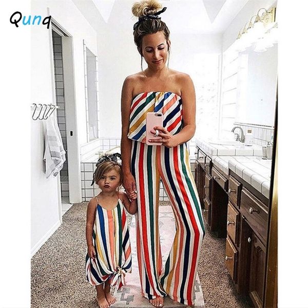 family matching outfits qunq summer family matching outfits colorful striped mother jumpsuits daughter dress women toddler girl clothing mom, Blue
family matching outfits qunq summer family matching outfits colorful striped mother jumpsuits daughter dress women toddler girl clothing mom, Blue