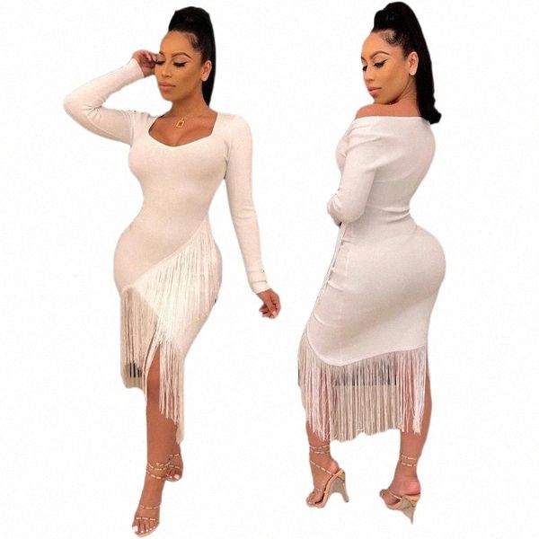 casual dresses european style woman dress sheath long sleeve tassel vestido q5om#, Black;gray
casual dresses european style woman dress sheath long sleeve tassel vestido q5om#, Black;gray