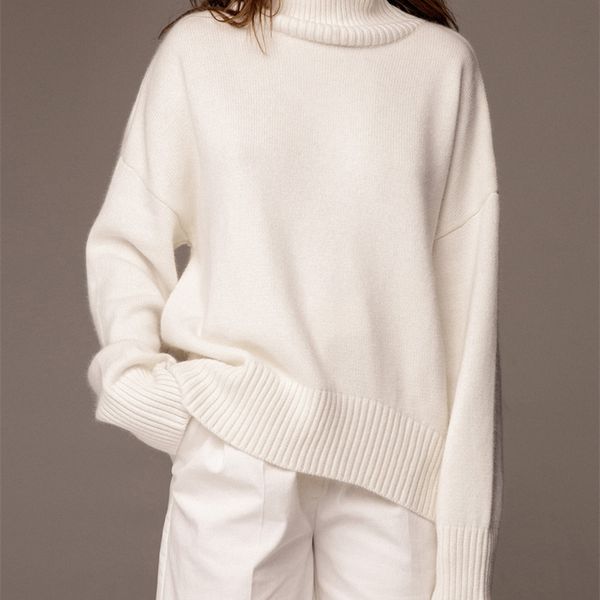 women's knits tees fatika women turtleneck sweater female pullovers vintage warm jumper basic knitted autumn winter lazy oaf 220914, White
women's knits tees fatika women turtleneck sweater female pullovers vintage warm jumper basic knitted autumn winter lazy oaf 220914, White