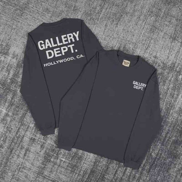 designer fashion 2023 multi cotton t shirt galery deps classic letter slogan printed round neck long sleeve t-shirt the same style of many s, Black
designer fashion 2023 multi cotton t shirt galery deps classic letter slogan printed round neck long sleeve t-shirt the same style of many s, Black