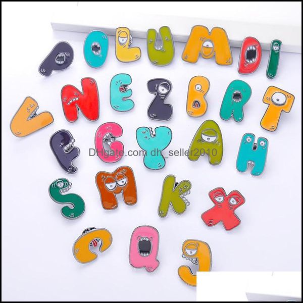 pins brooches styling 26 english letter drop oil brooch metal cute badge bag clothing accessories wholesale 3670 q2 delivery 2021 jew dhsba, Gray
pins brooches styling 26 english letter drop oil brooch metal cute badge bag clothing accessories wholesale 3670 q2 delivery 2021 jew dhsba, Gray