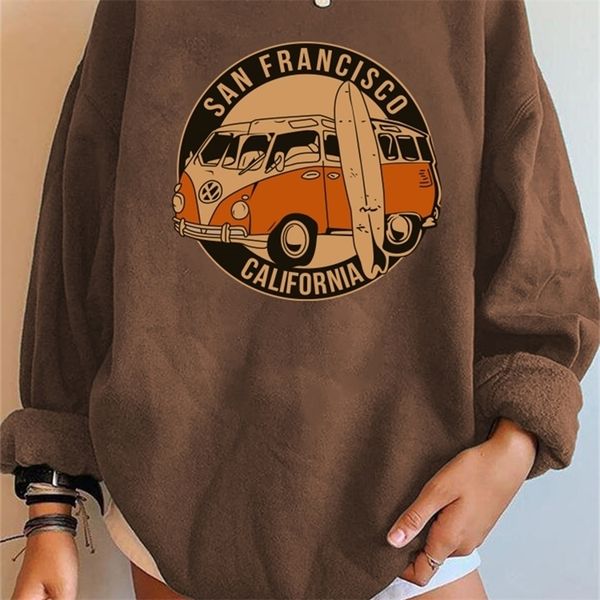 women's hoodies sweatshirts women s sweaters san francisco california print women sweatshirts vintage buses oversized crewneck woman d, Black
women's hoodies sweatshirts women s sweaters san francisco california print women sweatshirts vintage buses oversized crewneck woman d, Black