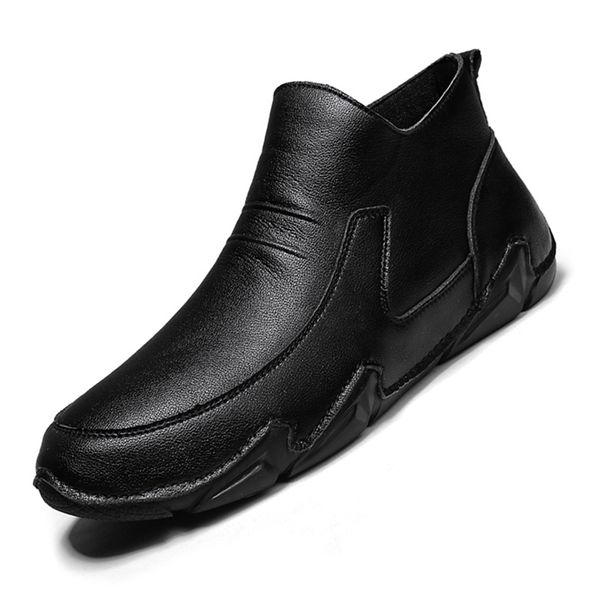 boots leather men white winter fur warm snow casual shoes sneakers nonslip high ankle waterproof 220913, Black
boots leather men white winter fur warm snow casual shoes sneakers nonslip high ankle waterproof 220913, Black