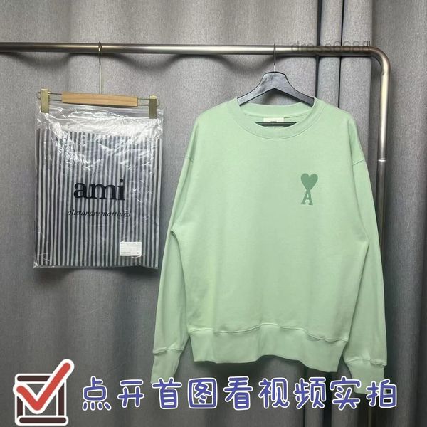 hoodie designer ami2022 fall correct version of sweater for male female couples in autumn winter new love embroidery tide brand solid color, Black
hoodie designer ami2022 fall correct version of sweater for male female couples in autumn winter new love embroidery tide brand solid color, Black