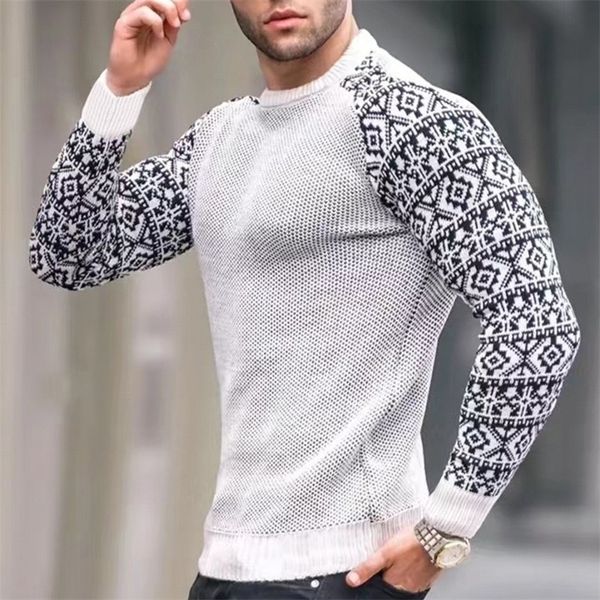mens sweaters autumnwinter mens oneck sweater mens knit pullover long sleeve jacquard knitted waffle slim fit casual 220914, White;black
mens sweaters autumnwinter mens oneck sweater mens knit pullover long sleeve jacquard knitted waffle slim fit casual 220914, White;black