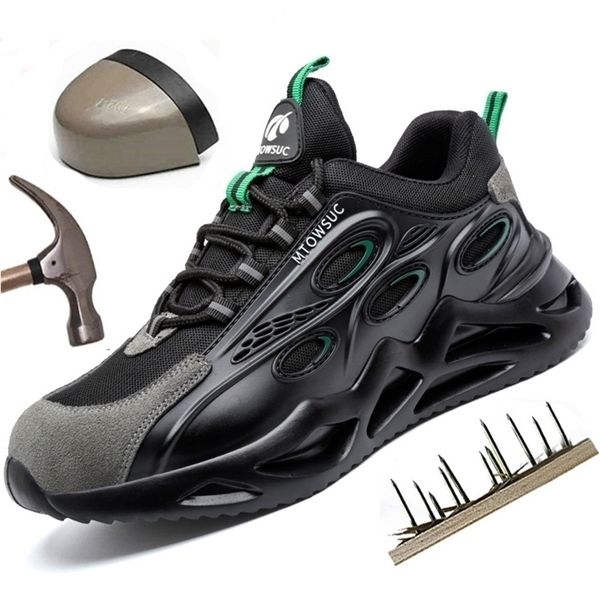 boots fashion safety shoes men work sneakers antismash antipuncture lightweight sport casual protective 220913, Black
boots fashion safety shoes men work sneakers antismash antipuncture lightweight sport casual protective 220913, Black