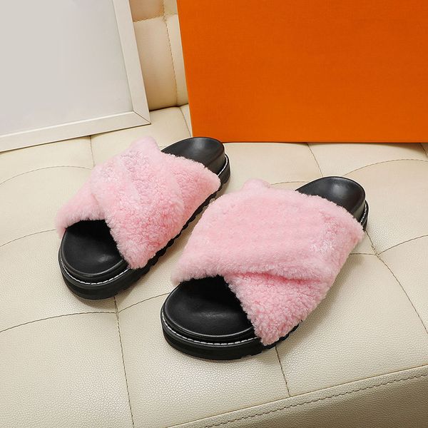 2023 new women designer shoes slippers plush luxury sandal flat flip flops slide ladies beach sandal summer genuine leather slipper with box, Black
2023 new women designer shoes slippers plush luxury sandal flat flip flops slide ladies beach sandal summer genuine leather slipper with box, Black