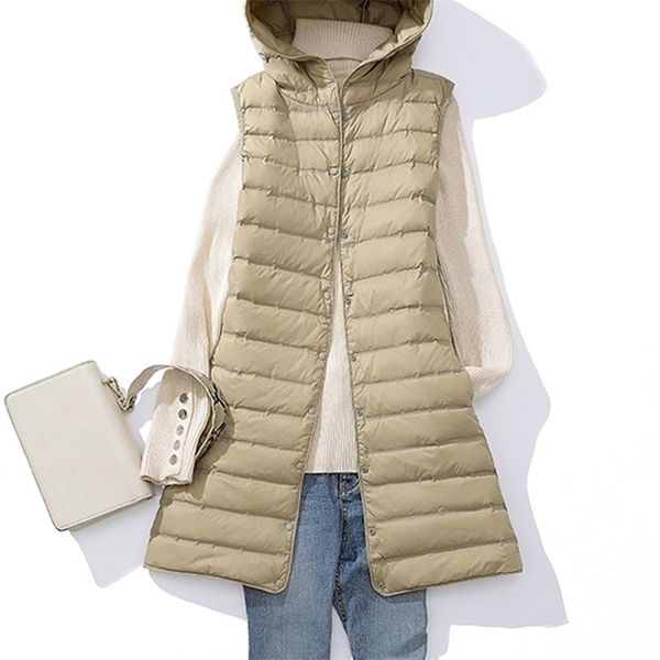 women's down parkas sedutmo winter duck down vest women ultra light thin long hooded jackets slim waistcoat casual basic parkas ed1769, Black
women's down parkas sedutmo winter duck down vest women ultra light thin long hooded jackets slim waistcoat casual basic parkas ed1769, Black