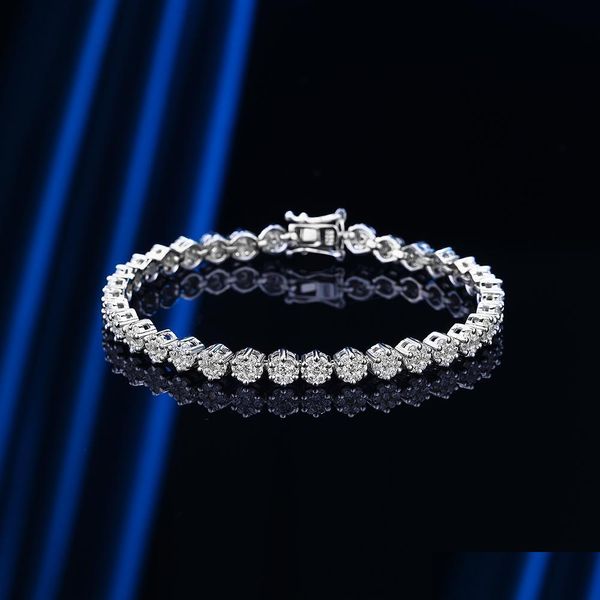 charm bracelets real 925 sier bracelet 15-18cm pave fl 1.5 mm sparkly zircon beautif bridal accessories fine jewelry for dhgirlsshop dhlr4, Golden;silver
charm bracelets real 925 sier bracelet 15-18cm pave fl 1.5 mm sparkly zircon beautif bridal accessories fine jewelry for dhgirlsshop dhlr4, Golden;silver