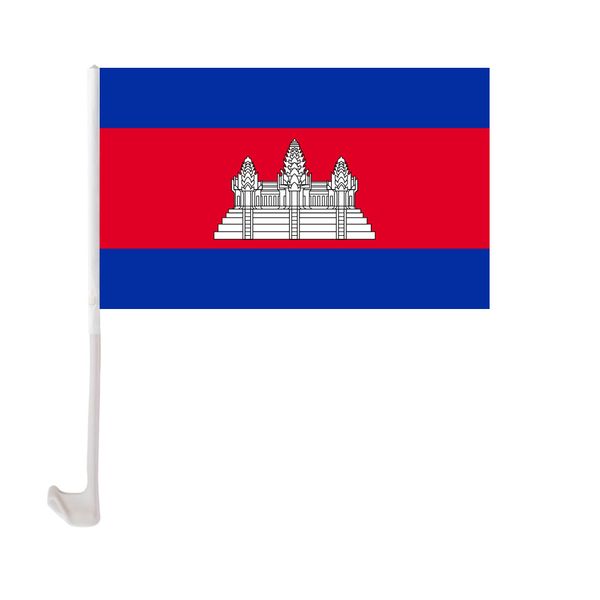 cambodia car flag 30x45cm window clip cambodian flags polyester uv protection car decoration banner with flagpole
cambodia car flag 30x45cm window clip cambodian flags polyester uv protection car decoration banner with flagpole