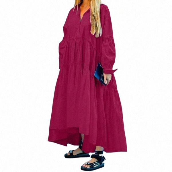 casual dresses 2022 fashion bohemian women dress spring patchwork maxi solid lapel button long sleeve oversized sundress d9w0#, Black;gray
casual dresses 2022 fashion bohemian women dress spring patchwork maxi solid lapel button long sleeve oversized sundress d9w0#, Black;gray
