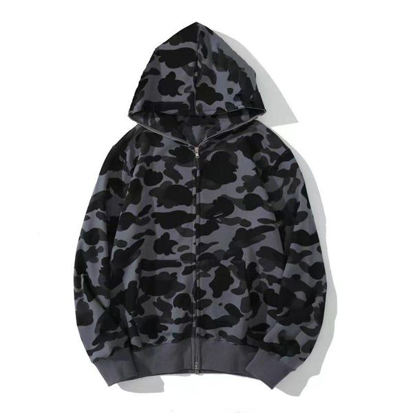 mens designer hoodie camouflage hooded casual long sleeve sweatshirts womens stylist popular shark pattern pocket sportwear zip up hoody jac, Black
mens designer hoodie camouflage hooded casual long sleeve sweatshirts womens stylist popular shark pattern pocket sportwear zip up hoody jac, Black