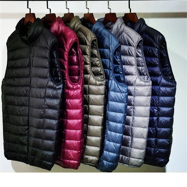 men's down parkas women sleeveless ultra light vests slim jacket men gilet lightweight windproof warm waistcoat portable 220913, Black
men's down parkas women sleeveless ultra light vests slim jacket men gilet lightweight windproof warm waistcoat portable 220913, Black
