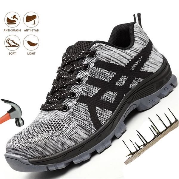 safety shoes men's breathable indestructible steel toe anti-puncture working boot light comfort protection outdoor 220914, Black;brown
safety shoes men's breathable indestructible steel toe anti-puncture working boot light comfort protection outdoor 220914, Black;brown