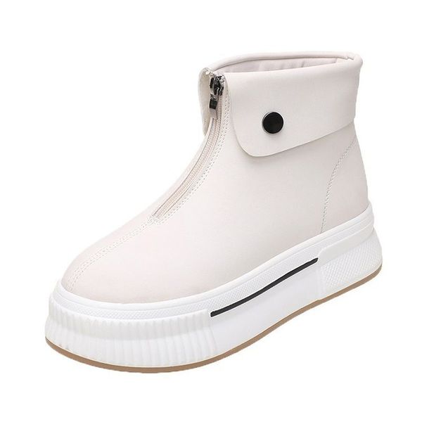 boot s platform thick bottom cool ins british style short boot women creative front zipper shoes 220913, Black
boot s platform thick bottom cool ins british style short boot women creative front zipper shoes 220913, Black