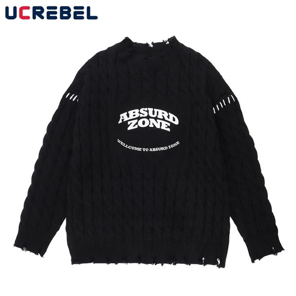 mens sweaters letter print knitted sweater mens round neck casual sweater streetwear ripped hole long sleeve pullover men 220914, White;black
mens sweaters letter print knitted sweater mens round neck casual sweater streetwear ripped hole long sleeve pullover men 220914, White;black
