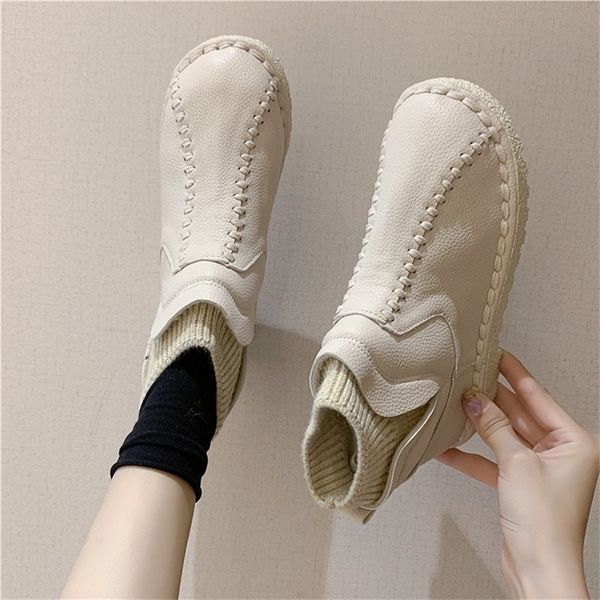 boots fashion platform winter snow ankle women shoes black slip on botas mujer goth 220913
boots fashion platform winter snow ankle women shoes black slip on botas mujer goth 220913