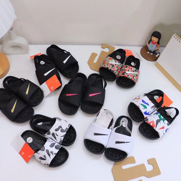 oran kids nikies designer slides sandals bone sliders infant new baby beach shoes resin slip on soot boys girls slide sandal size 21-28, Black;red
oran kids nikies designer slides sandals bone sliders infant new baby beach shoes resin slip on soot boys girls slide sandal size 21-28, Black;red