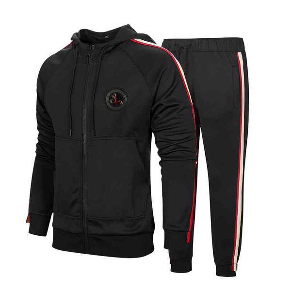 men's clothing tracksuits men tracksuit autumn zipper print hoodies pants sets sport suit with 3 colors eur size s-2xl, Black
men's clothing tracksuits men tracksuit autumn zipper print hoodies pants sets sport suit with 3 colors eur size s-2xl, Black