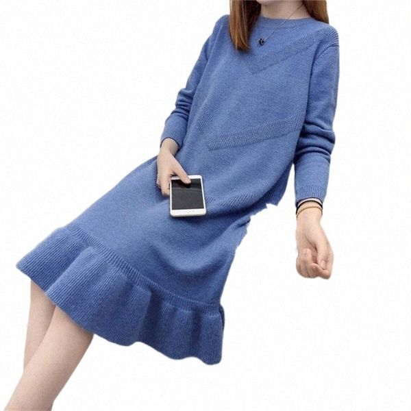 casual dresses autumn winter fashion big size women o-neck knitted dress elegant lady knitting sweater pullovers bottomings wz901 81zy#, Black;gray
casual dresses autumn winter fashion big size women o-neck knitted dress elegant lady knitting sweater pullovers bottomings wz901 81zy#, Black;gray