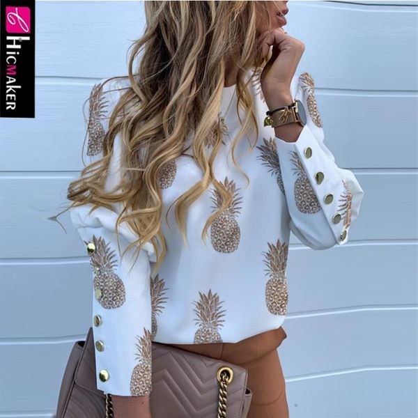 pineapple print metal buttoned detail casual blouse women o-neck long sleeve chic casual elegant spring fall shirt241f, White
pineapple print metal buttoned detail casual blouse women o-neck long sleeve chic casual elegant spring fall shirt241f, White