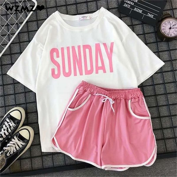 women's sleepwear girls casual pijama two piece fashion sunday print short set pajamas sweet short sleeve women's t-shirt drawstri, Black;red
women's sleepwear girls casual pijama two piece fashion sunday print short set pajamas sweet short sleeve women's t-shirt drawstri, Black;red