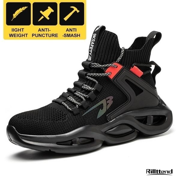 boots rillttend mens safety shoes work sneakers indestructible antismash antipuncture protective men 220913, Black
boots rillttend mens safety shoes work sneakers indestructible antismash antipuncture protective men 220913, Black
