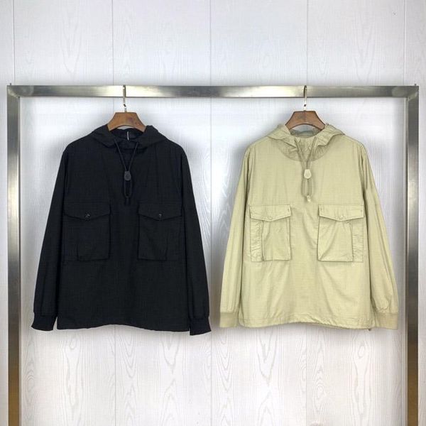 21ss island spring stone compass badge sleeve patched jackets women men pocket coat streetwear turn down collars windbreaker 0406011, Black;brown
21ss island spring stone compass badge sleeve patched jackets women men pocket coat streetwear turn down collars windbreaker 0406011, Black;brown