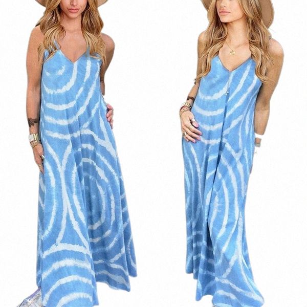 casual dresses tie dye beach maxi robe sling women summer sleeveless strappy loose v-neck dress ladies female sundress e7kz#, Black;gray
casual dresses tie dye beach maxi robe sling women summer sleeveless strappy loose v-neck dress ladies female sundress e7kz#, Black;gray